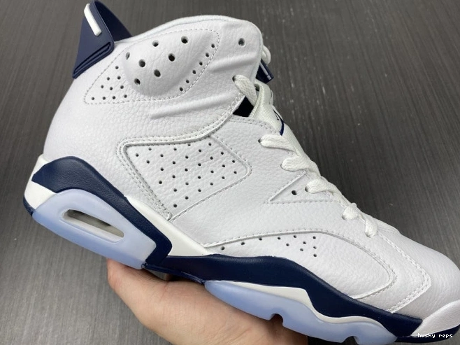 Rep Husky (2022) Navy CT8529-141 Jordan 6 Retro Midnight 0702